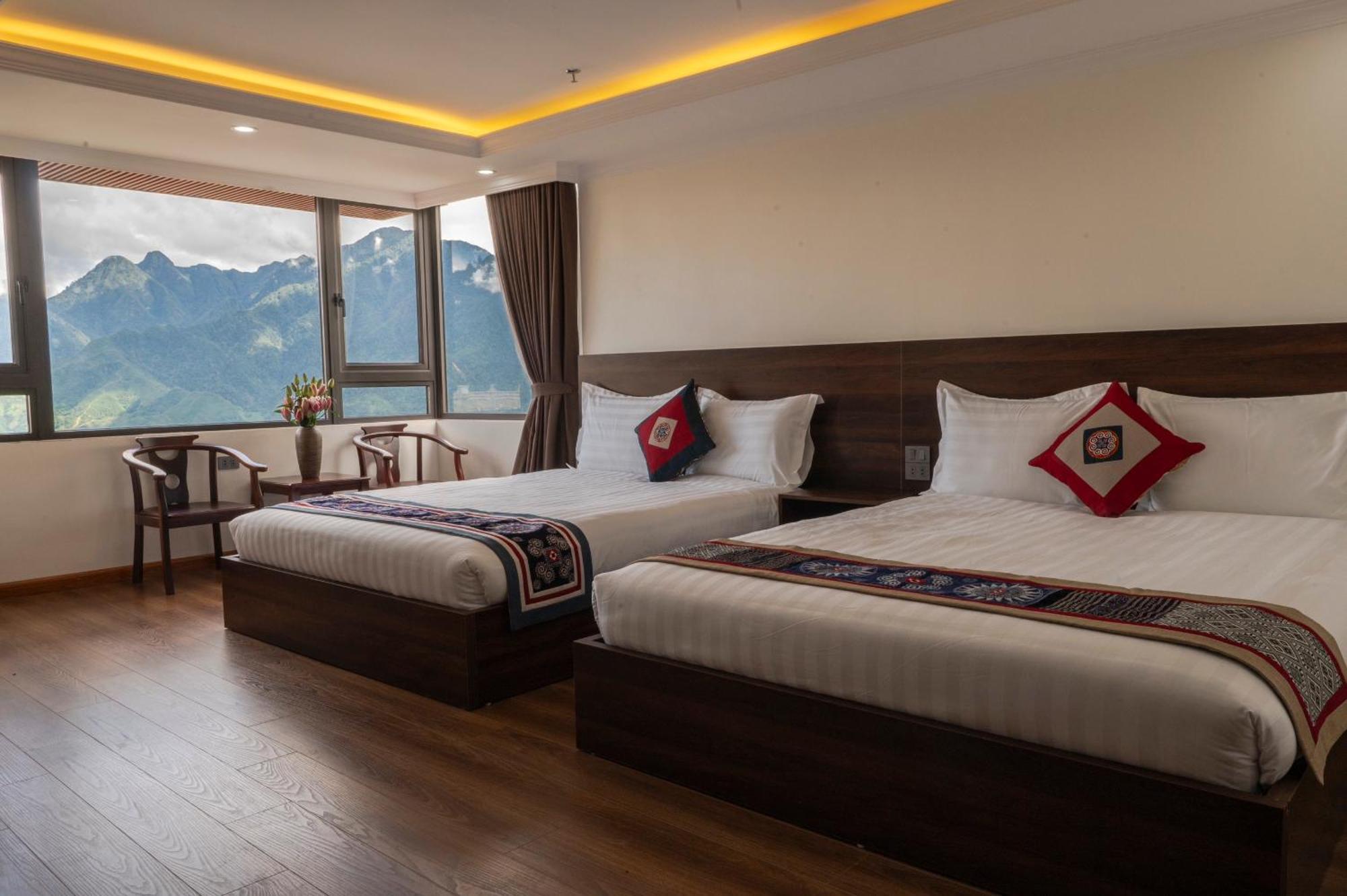 Anh Tu Hotel Sa Pa Buitenkant foto