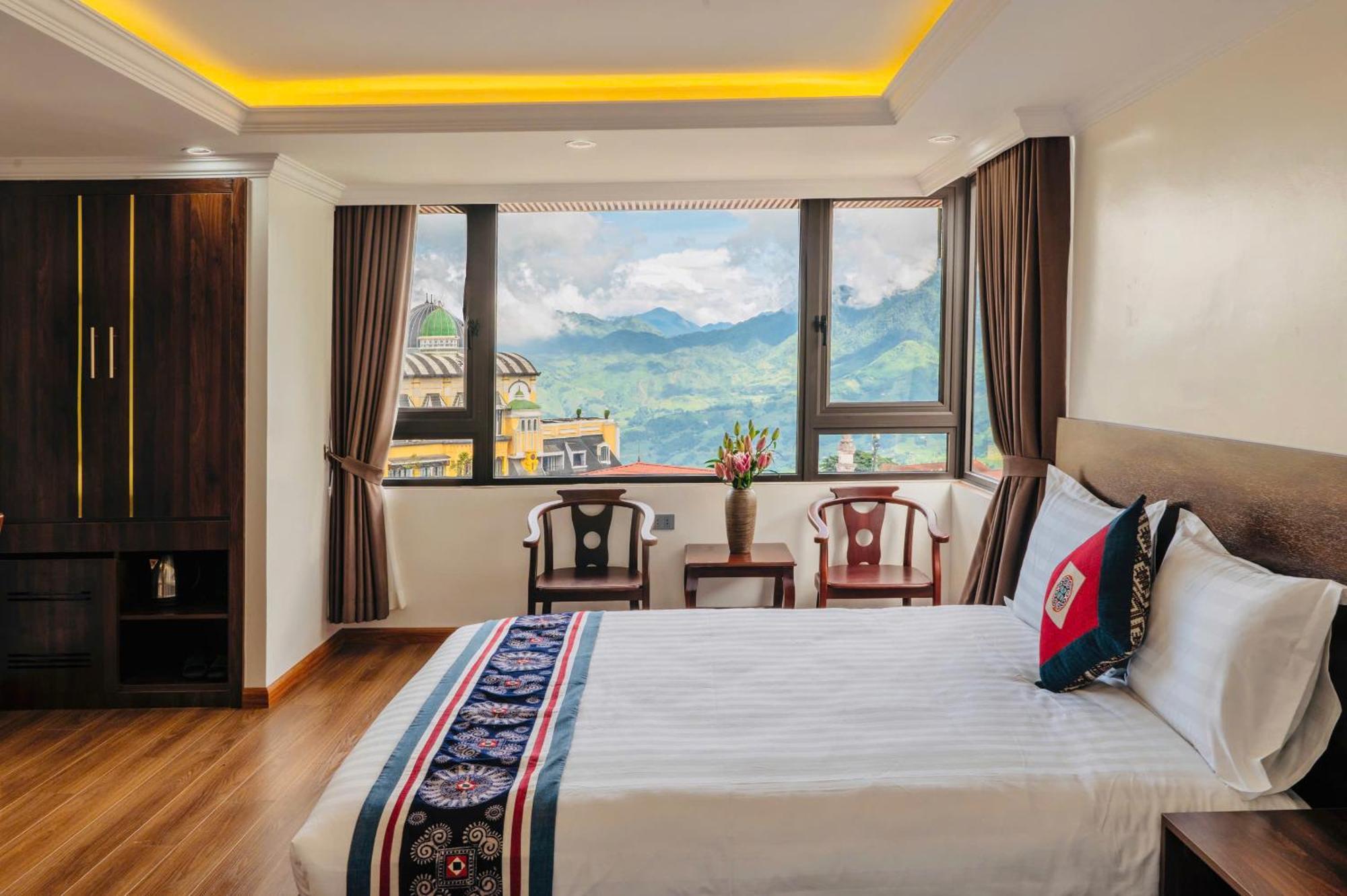 Anh Tu Hotel Sa Pa Buitenkant foto